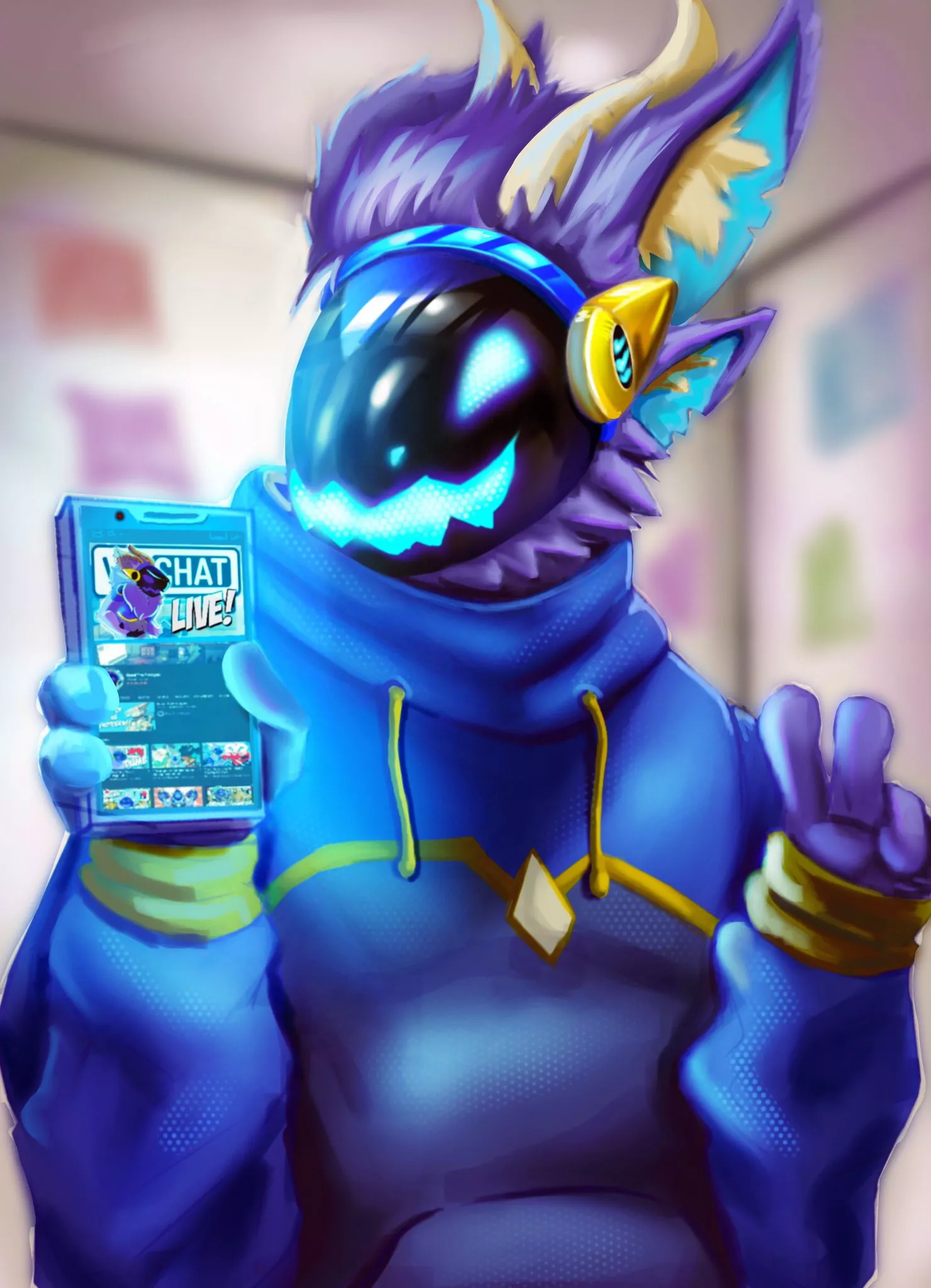 One of my last works, who knows him? (Art by me)