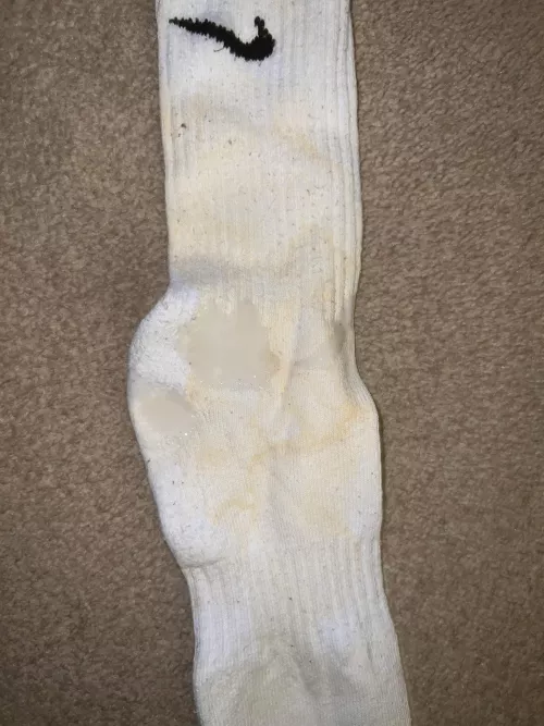 [proof] the cum sock 😏