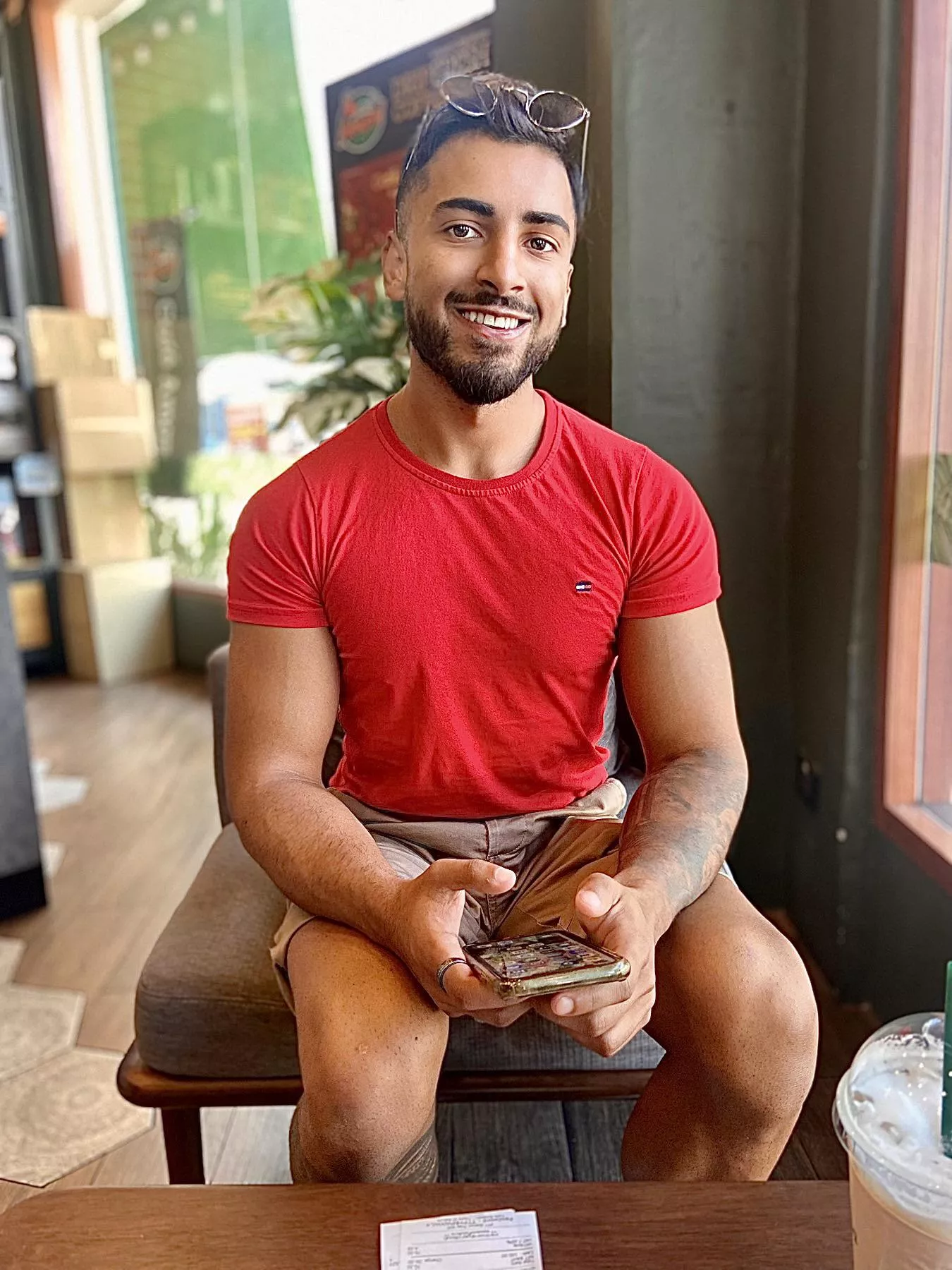 Red is for Santa’s lil helper