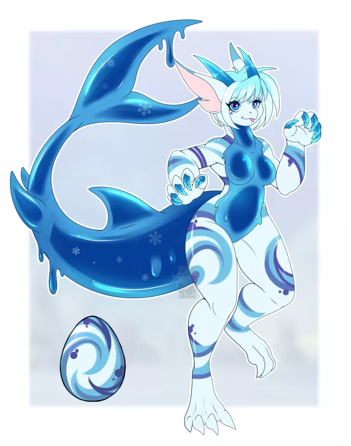 Slime dragon by Stellarvanner