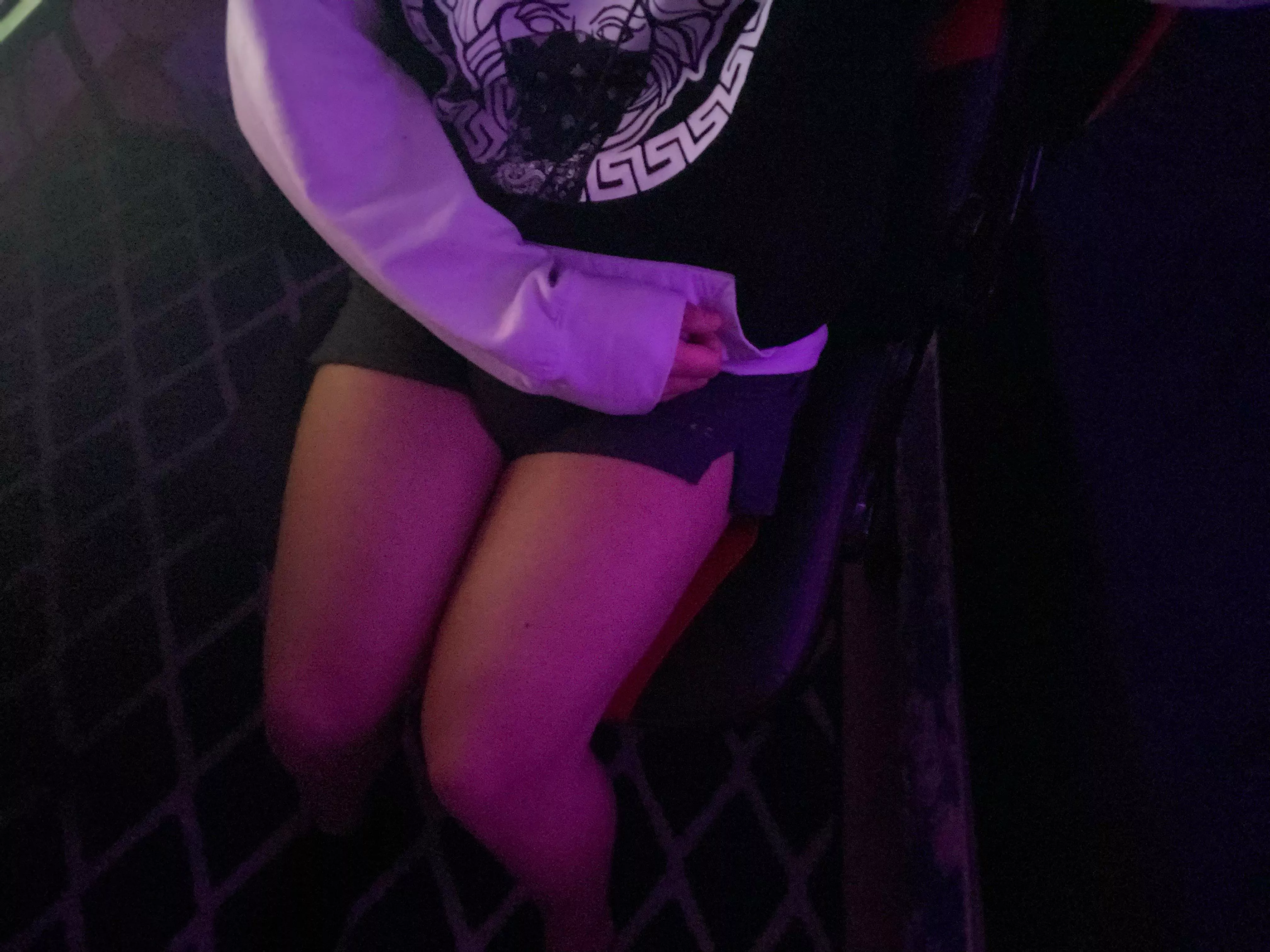 Spending the night alone lol