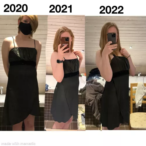 The difference 2 years make is surprising