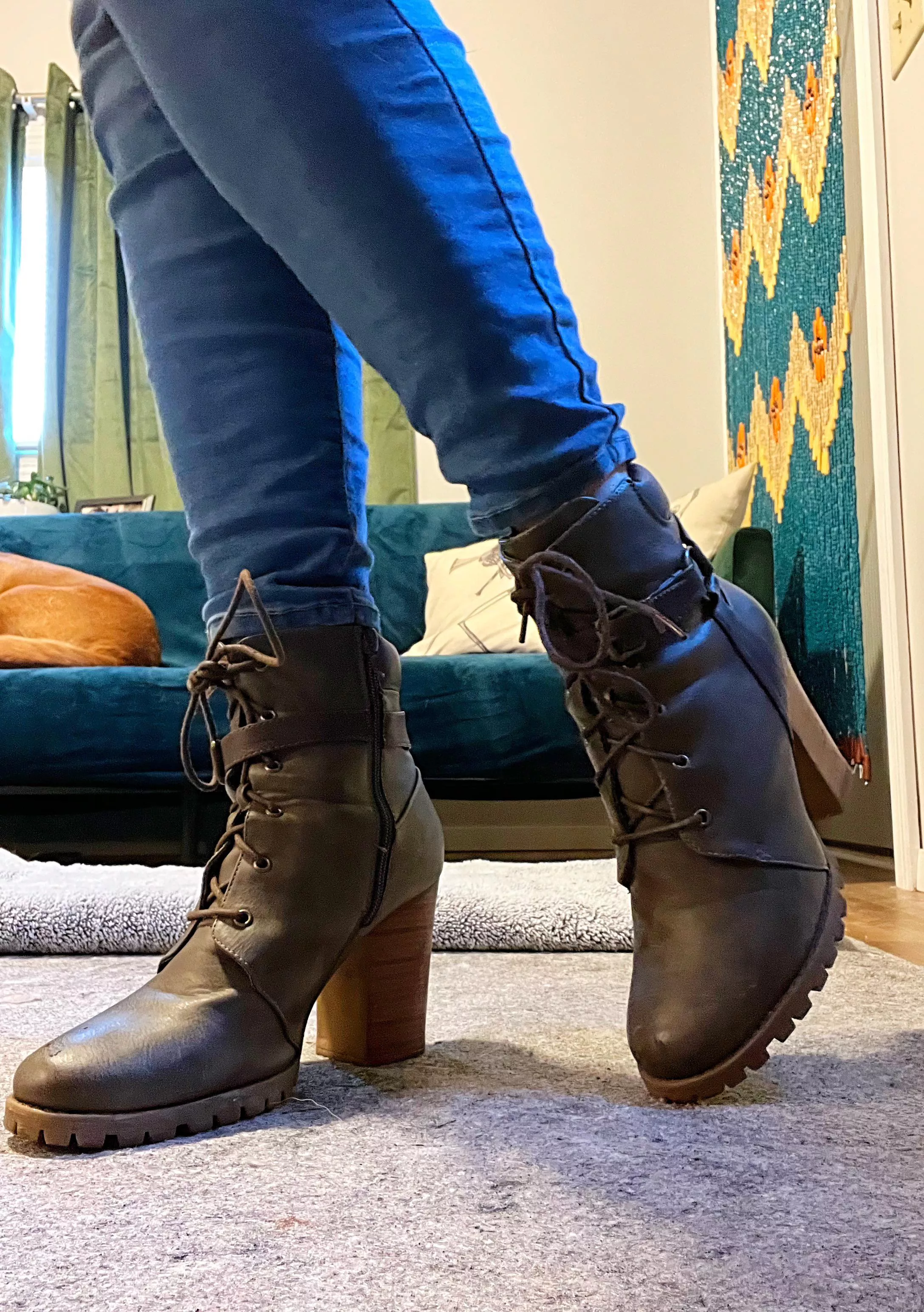 They are dirty and 10 years old, but these size 11 boots still make me feel powerful