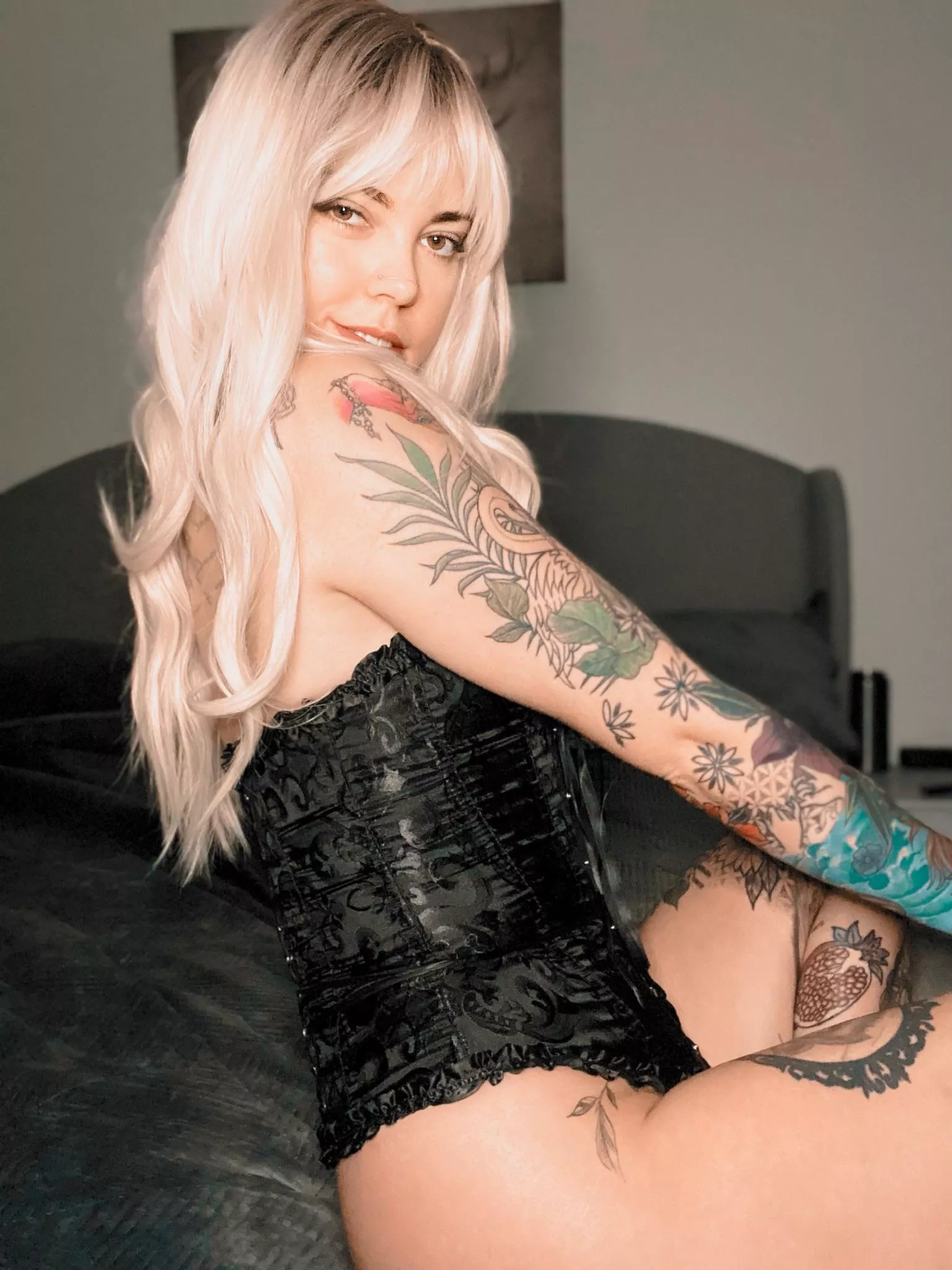 This wig makes me want to go blonde