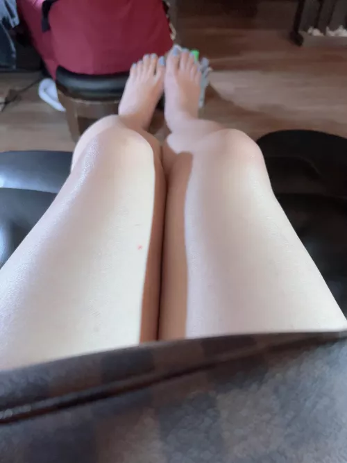 Totally blissed out! I still need a foot rub though🥰
