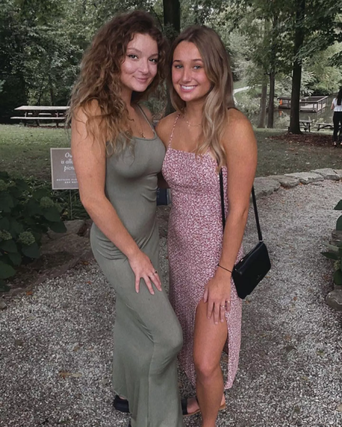 Two Hotties in a Park