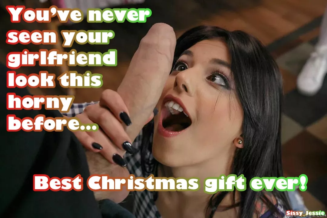 When she gets herself a little gift…