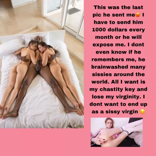 With the size of your dick being a sissy virgin was always your destiny…