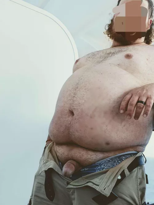 You never know what you'll see on a cruise