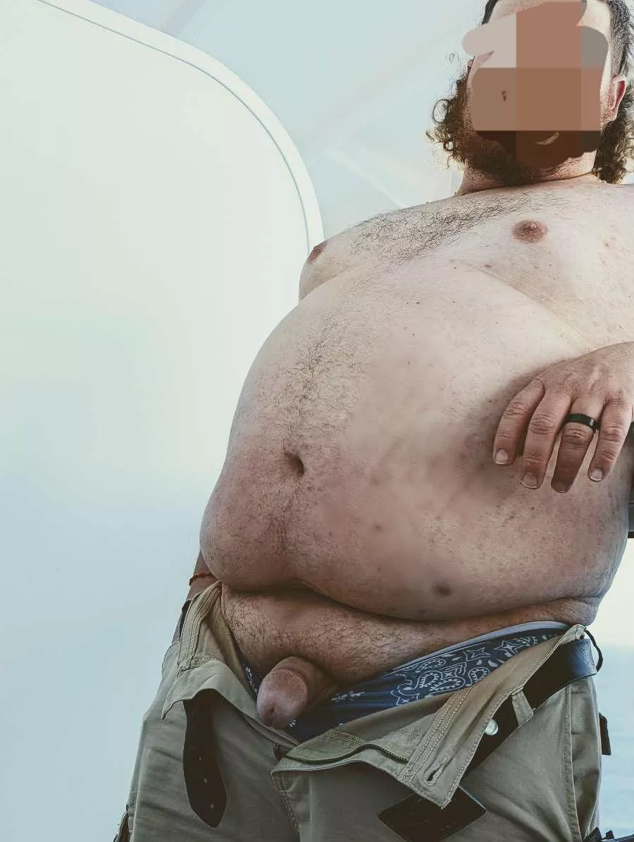 You never know what you'll see on a cruise