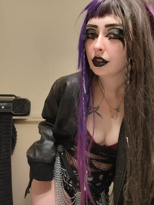 a fishnet dress is the business move