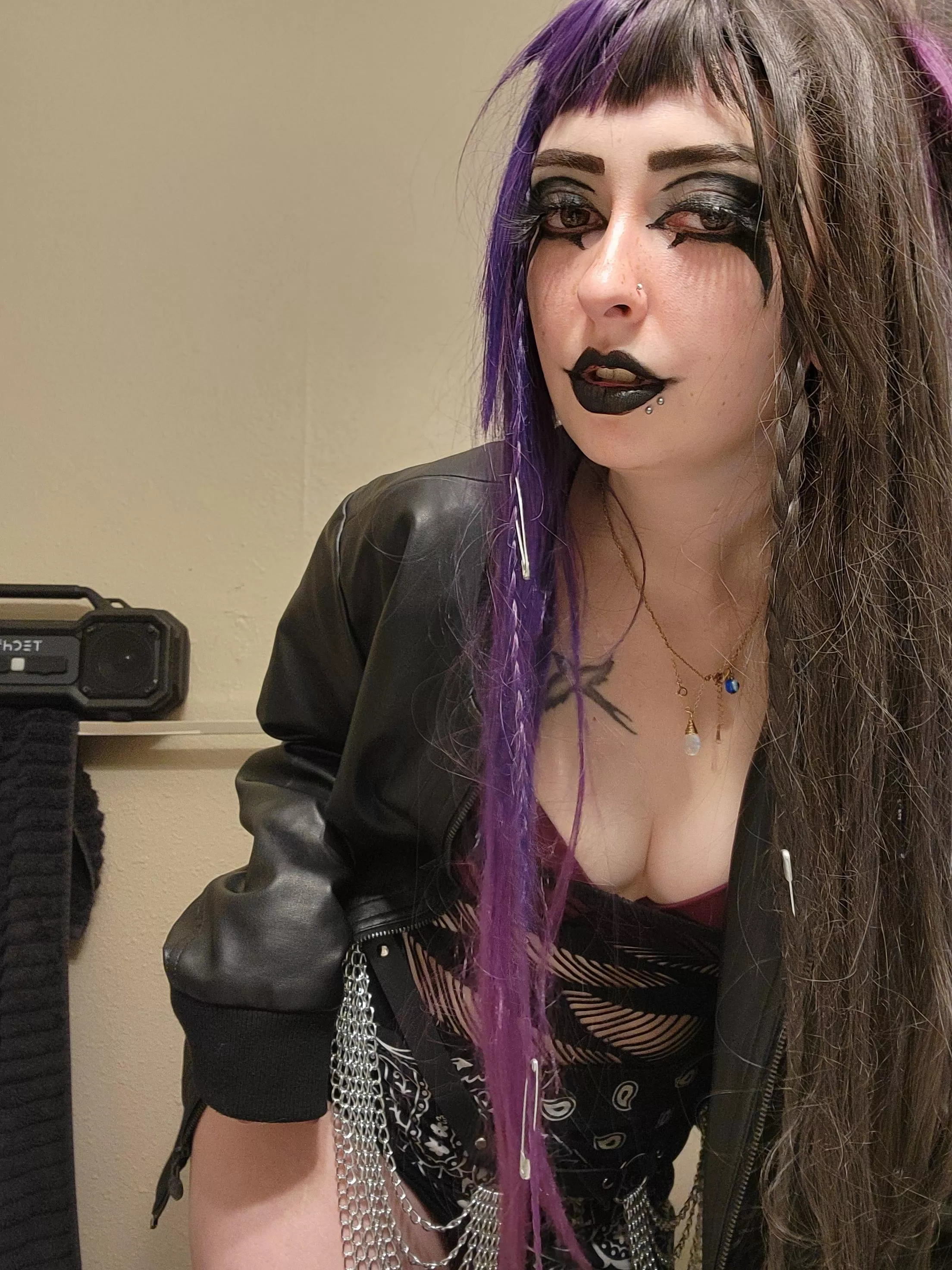 a fishnet dress is the business move