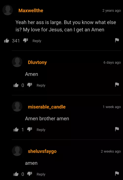 amen my brothers