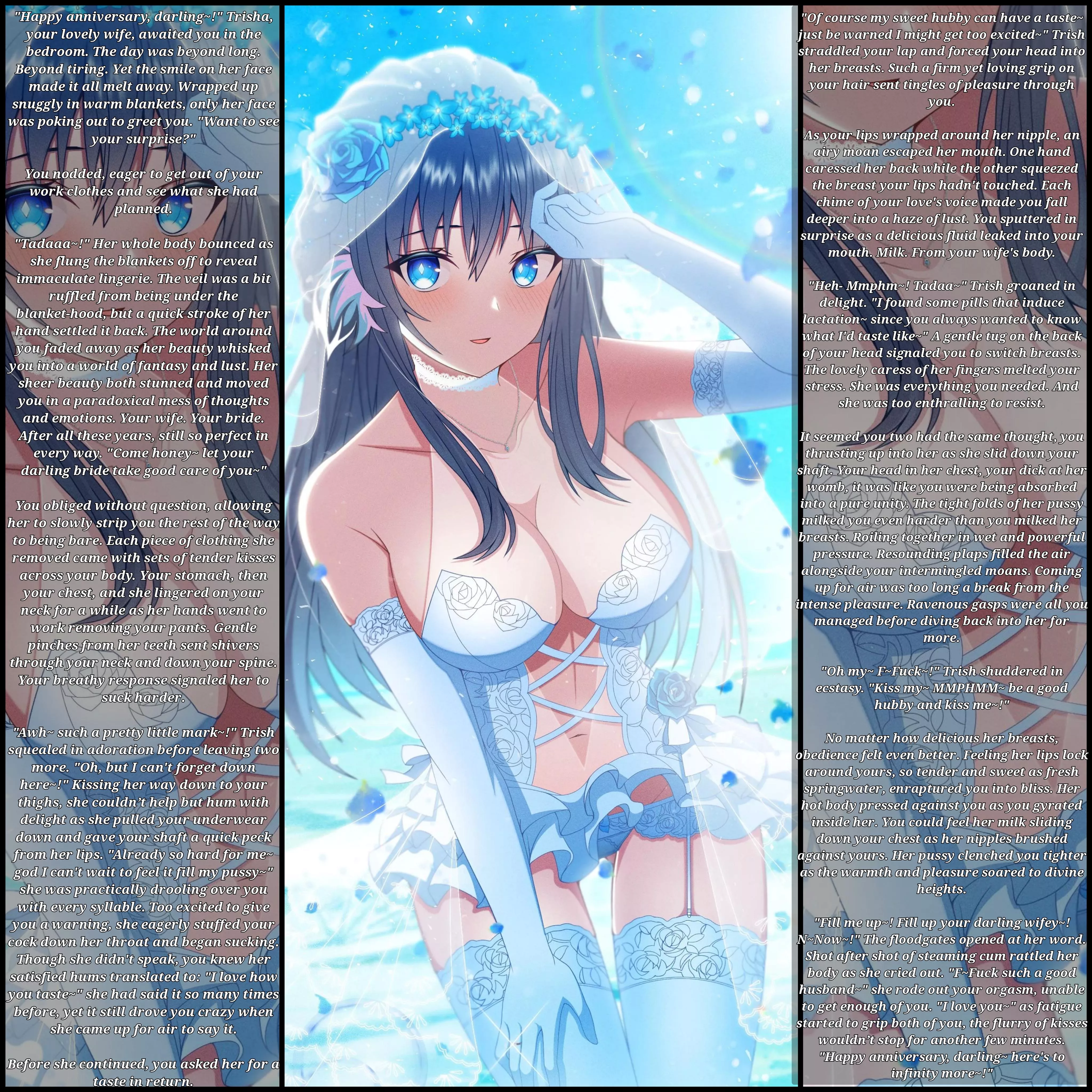 An anniversary surprise~ [Gentle Femdom] [Male POV] [Lactation] [GFE] [Wholesome] [Long]