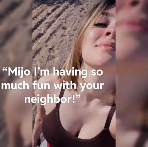 Apparently my mom went with our black neighbor and her son. He keeps telling me he’s gonna fuck her soon