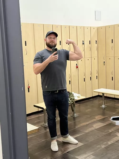 Arms decided to show up today 💪