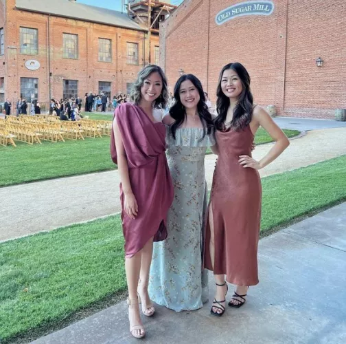 Asian Girls in Dresses