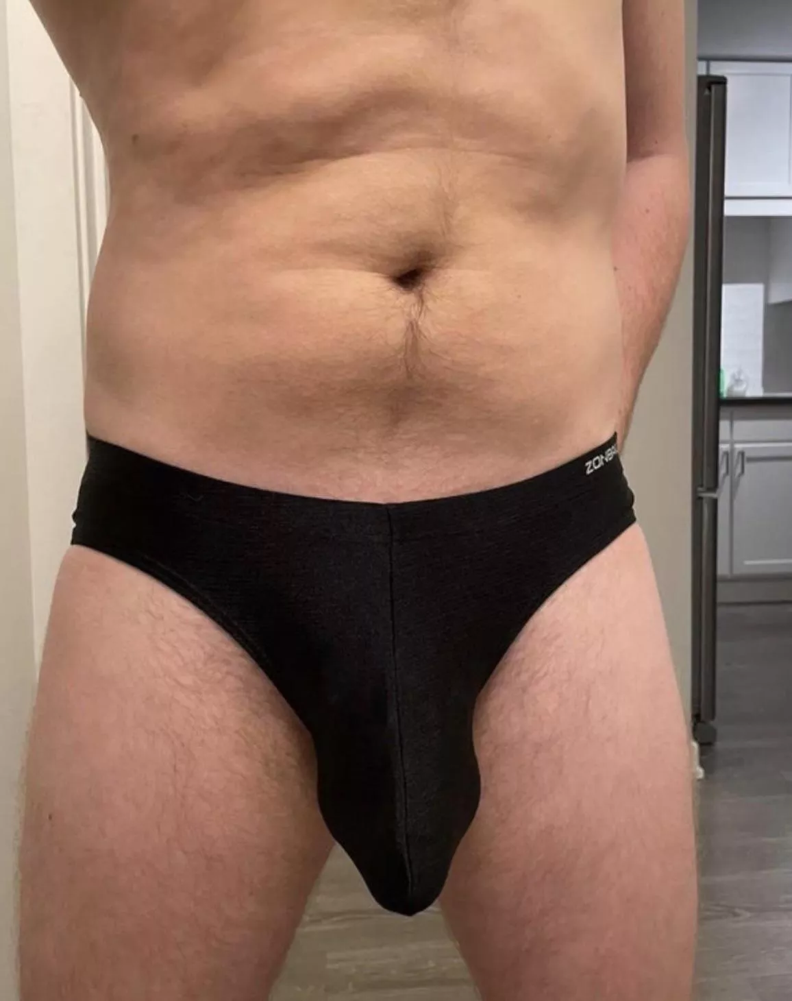 Black speedo for public pool