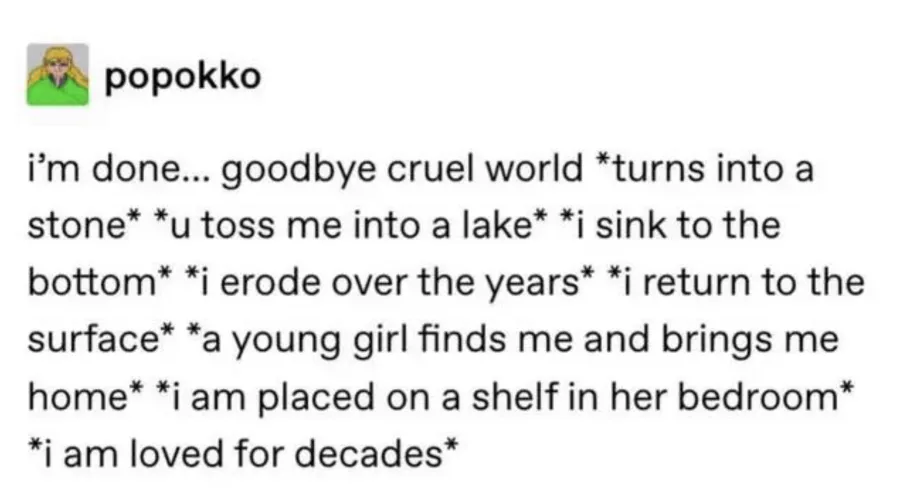 Check out this awesome story (Human -> Stone) (Inanimate) by Popokko