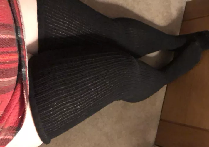 Cozy in my thigh highs