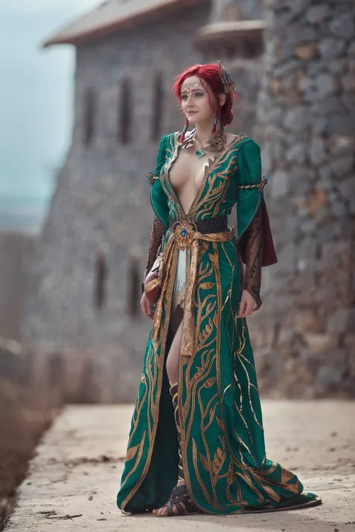 Erika Solovey as Triss Merigold (Witcher 3)