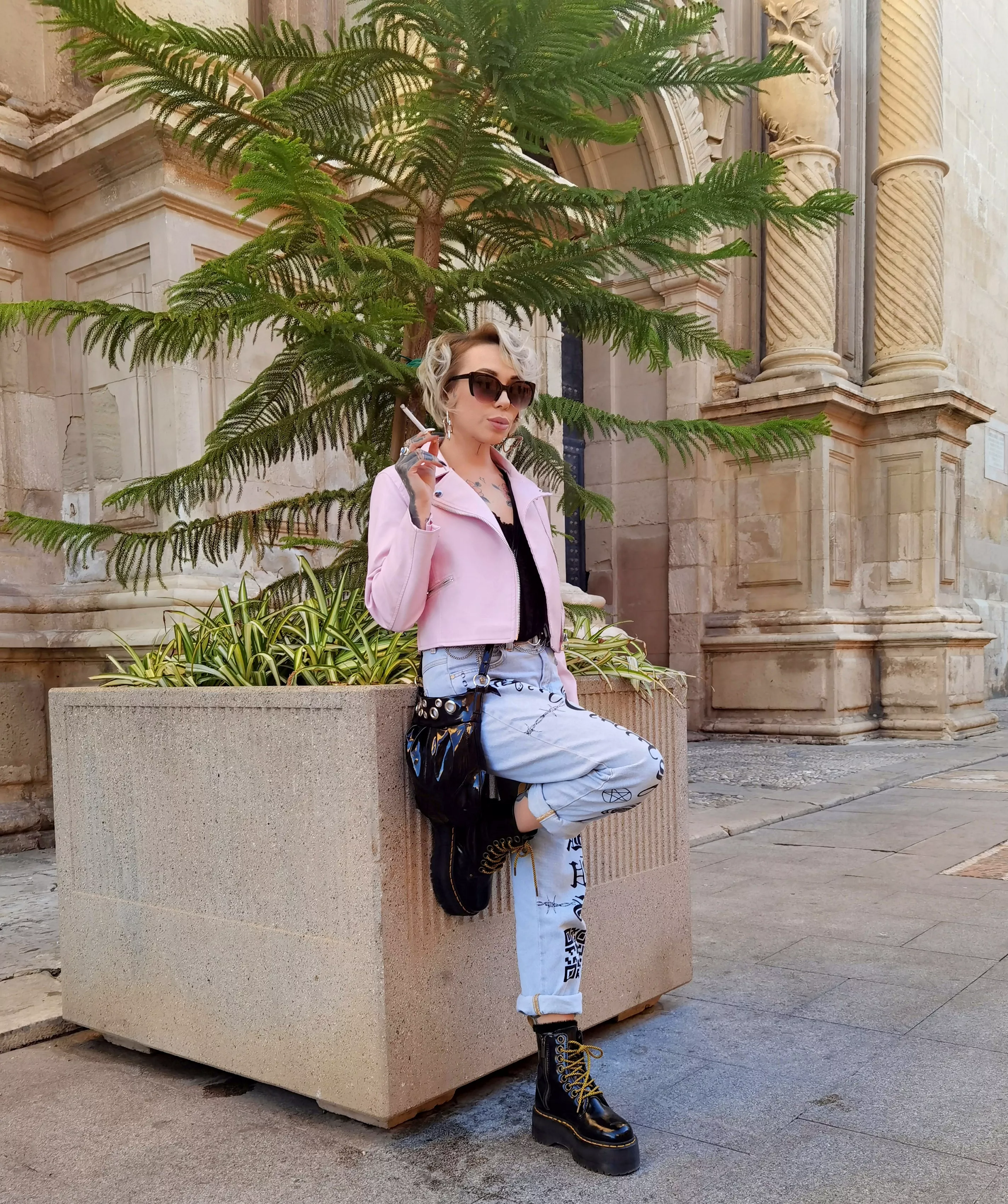 Exploring the city for Christmas