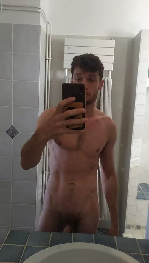 Fresh out of shower