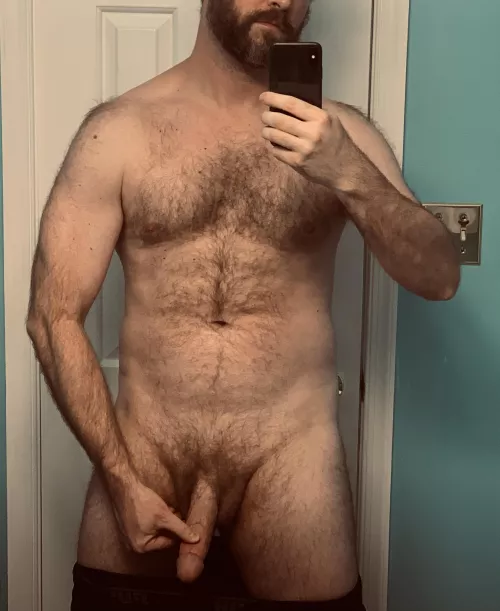 I’m just a man, standing in front of the internet, asking strangers to look at his cock