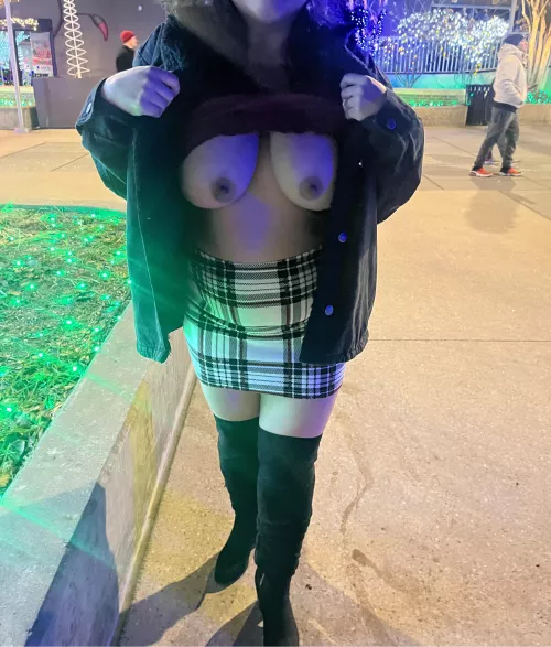 In the festive spirit