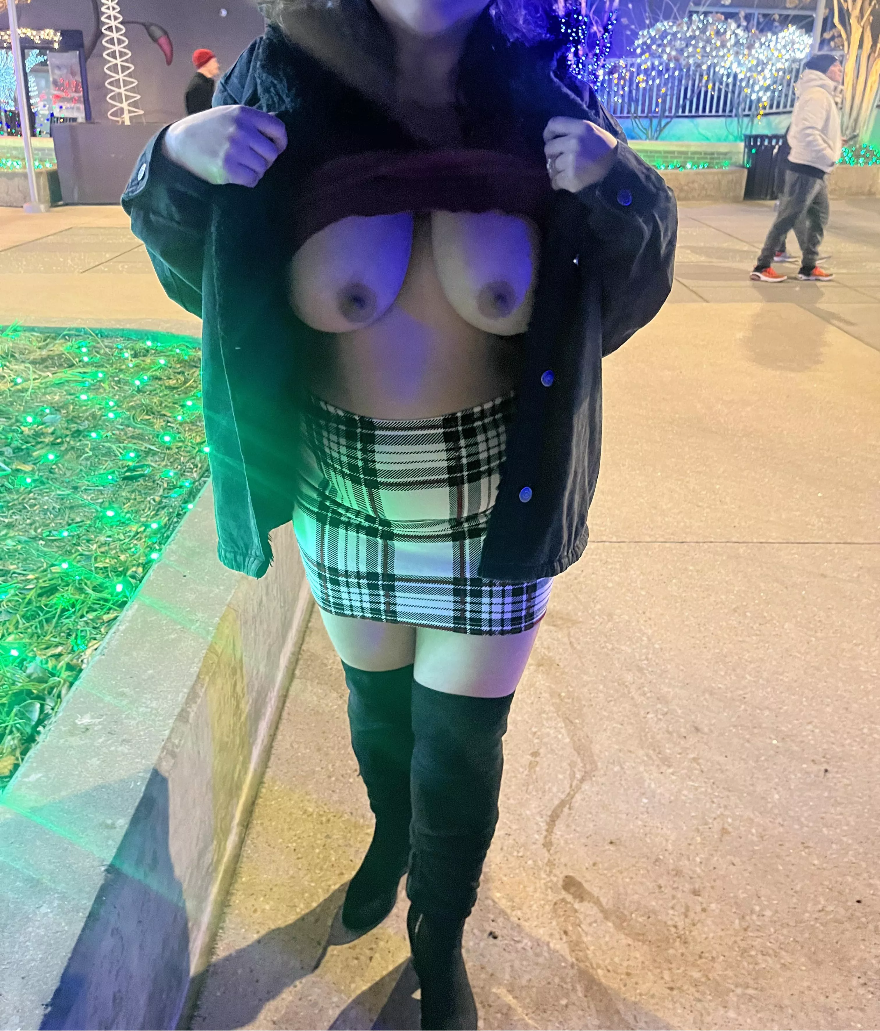 In the festive spirit