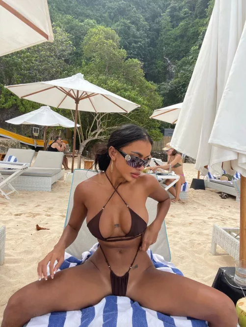 it would be too much if we started having sex right on the beach