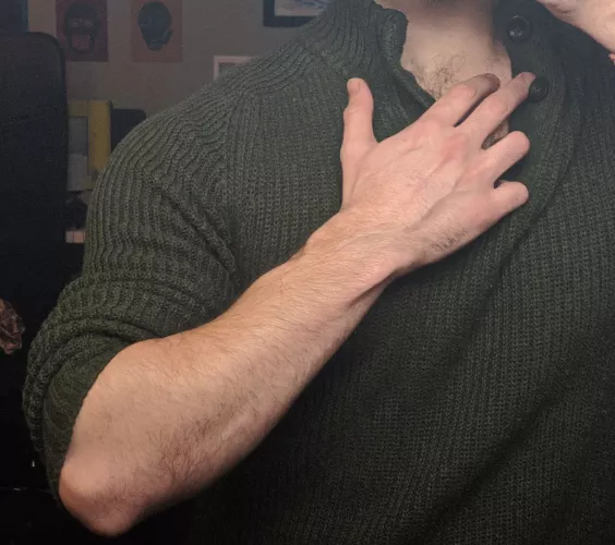 it's sweater weather.