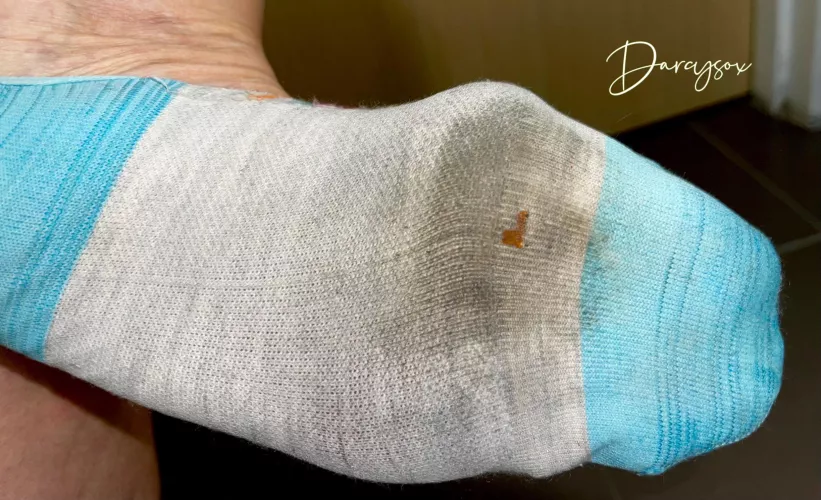 Just one more week of sweating in my rainbow socks….