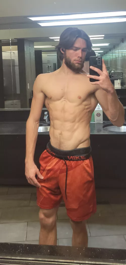 late night gym session