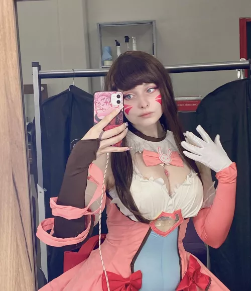 Magic D.Va by me (Mia_green_tea)