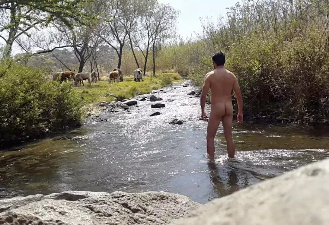 Me taking a nice summer dip. I miss warm days!