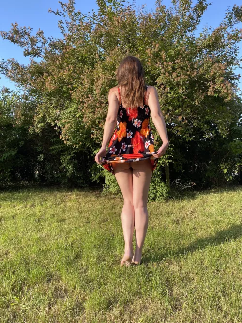 Missing the good summer times in my sundress