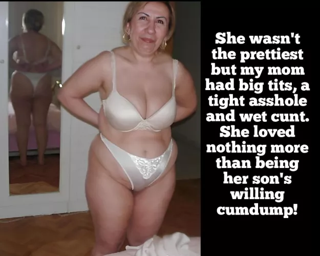 [M/S] Moms not pretty but she is willing!