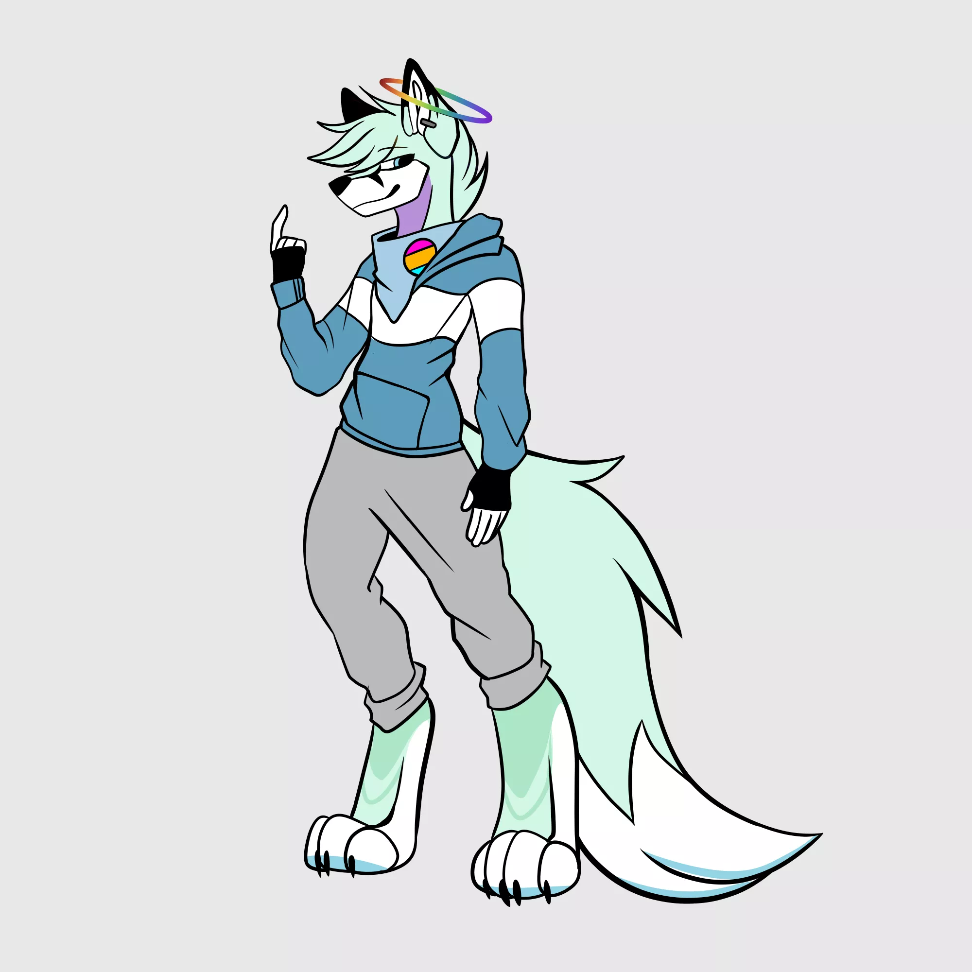 my first fursona Angel