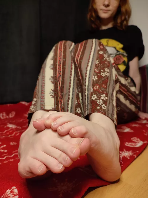 My toes are ready for what ever you want to do with them