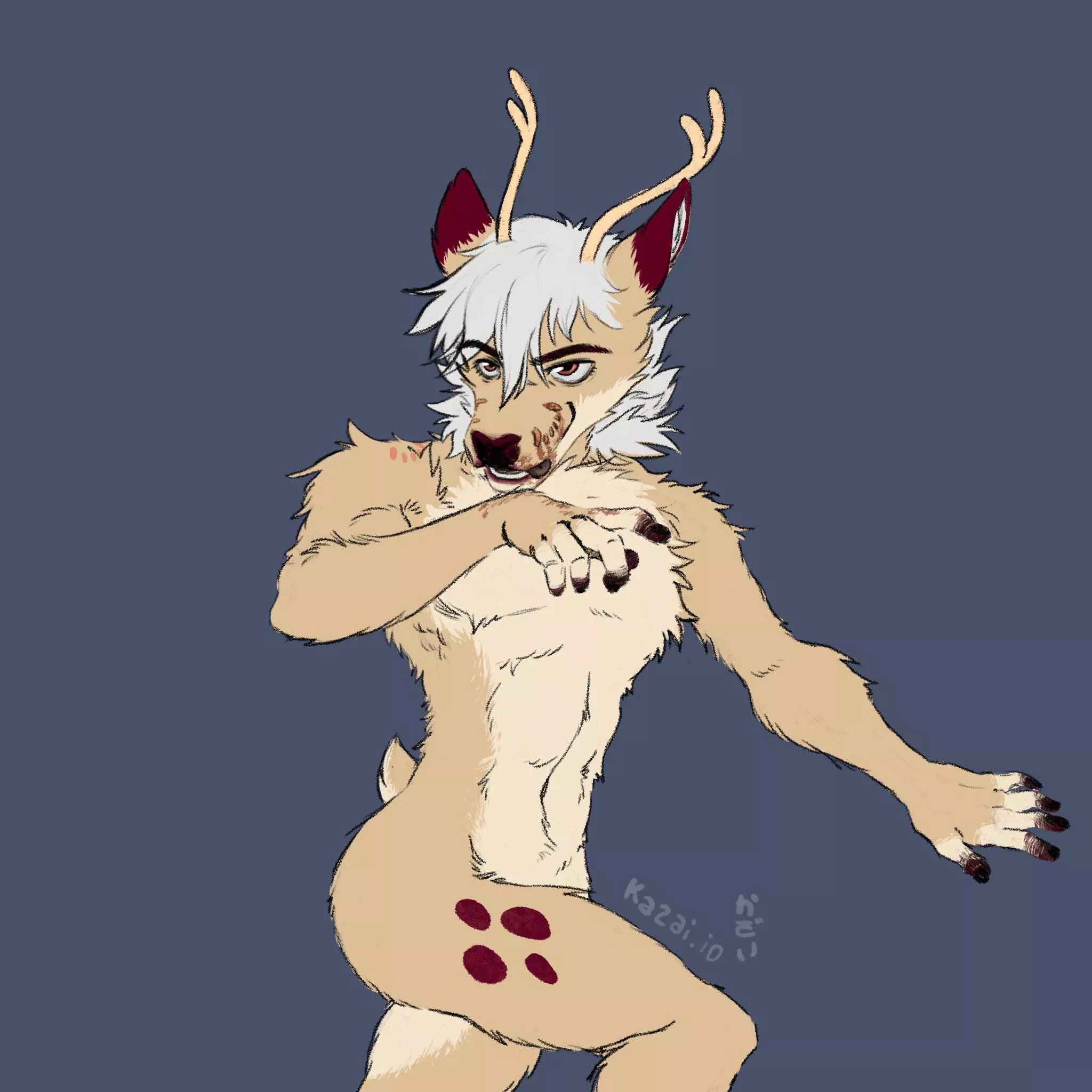 Naughty deer [art by me]
