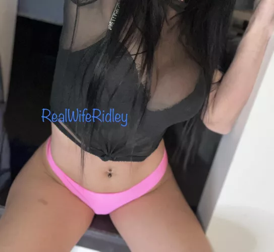 [OC] Loved my black top but it’s my pink thong that set it of[F] for me.