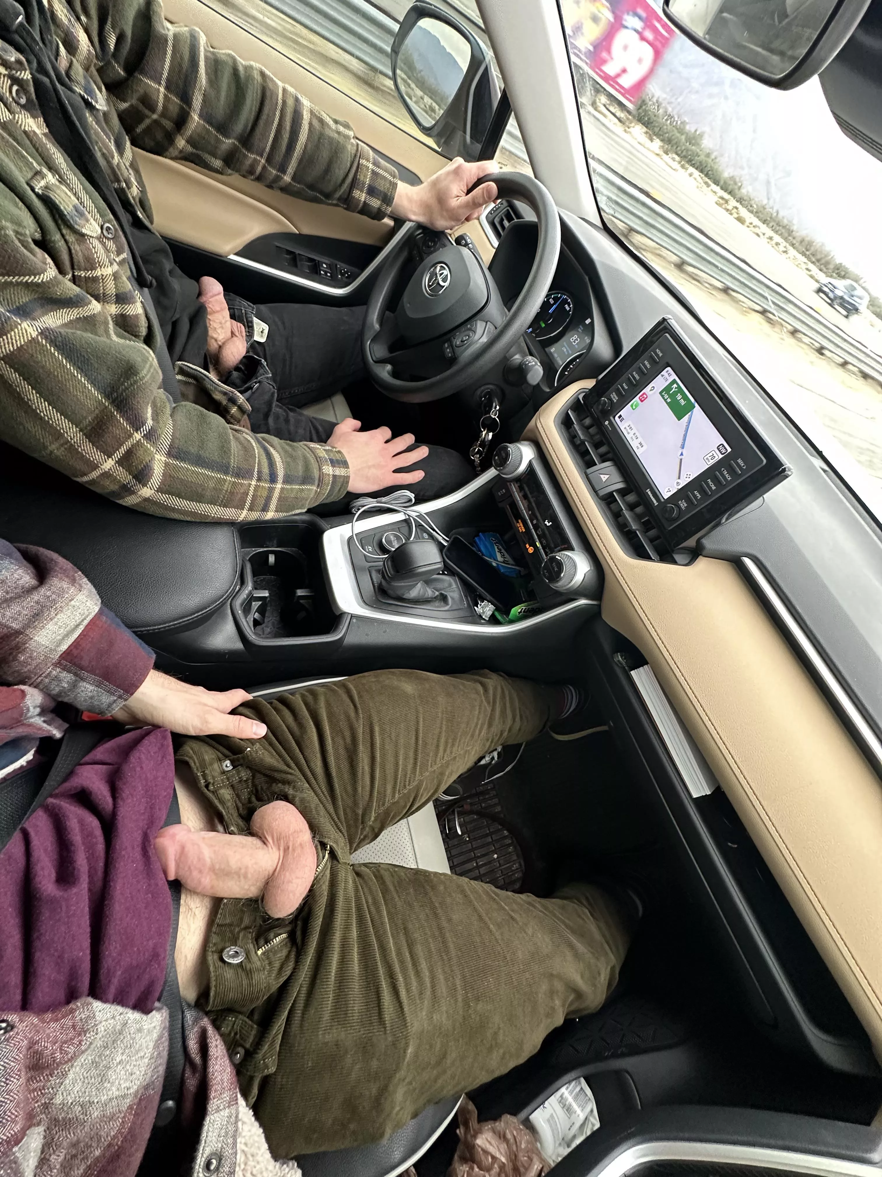 Playing around on the road