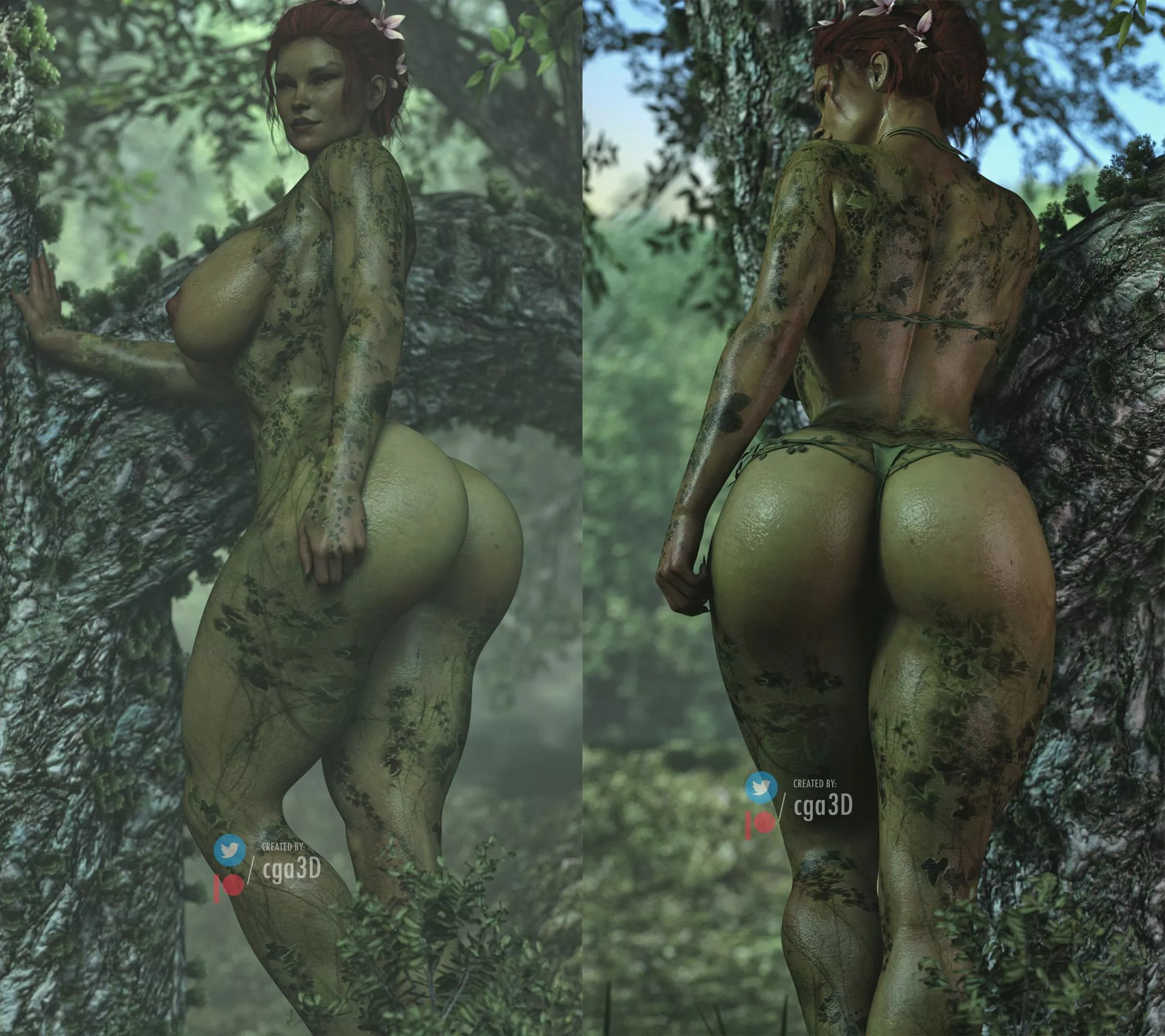 Poison Ivy - Nature's Beauty (Cga3d) [DC]