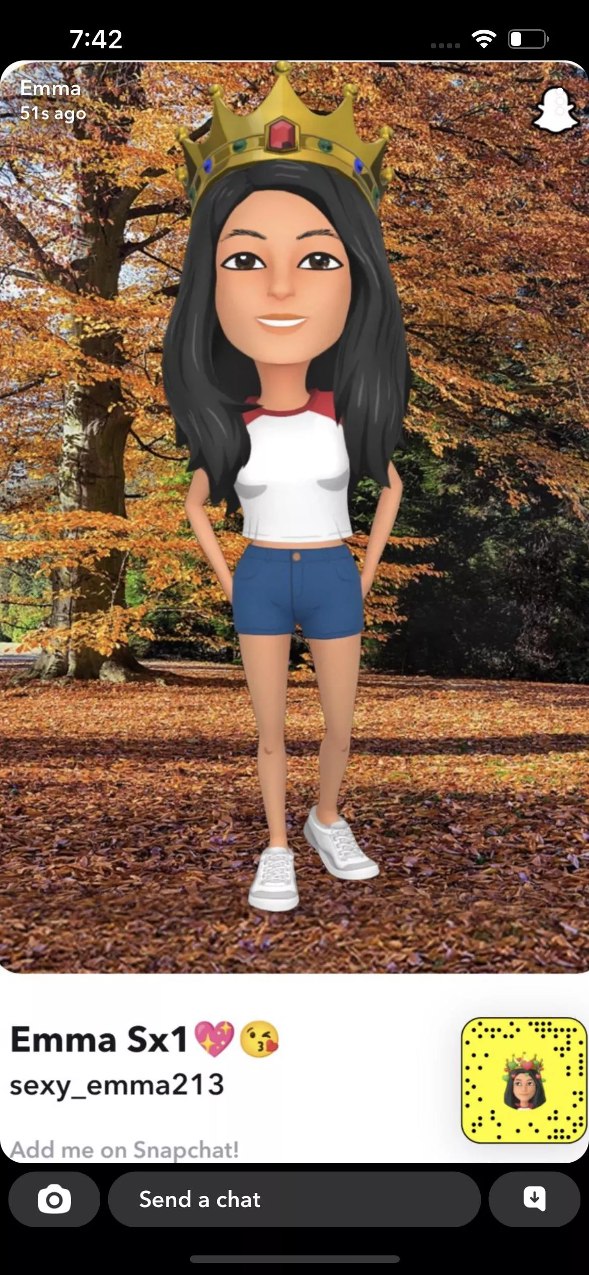 Shes legit and fit add her Snapchat (sexy_emma213)