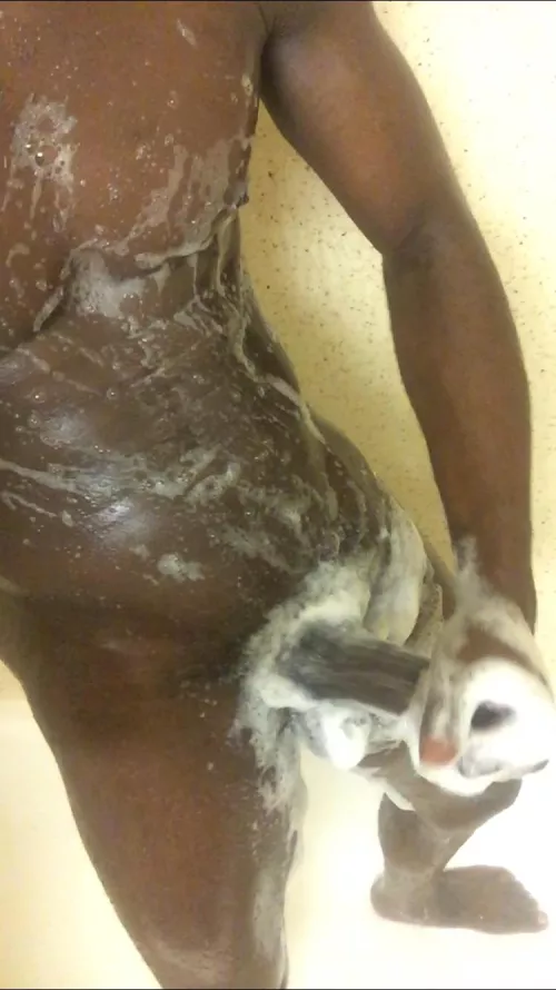 Shower time cum join me 💦💦😈😈🍆🍆