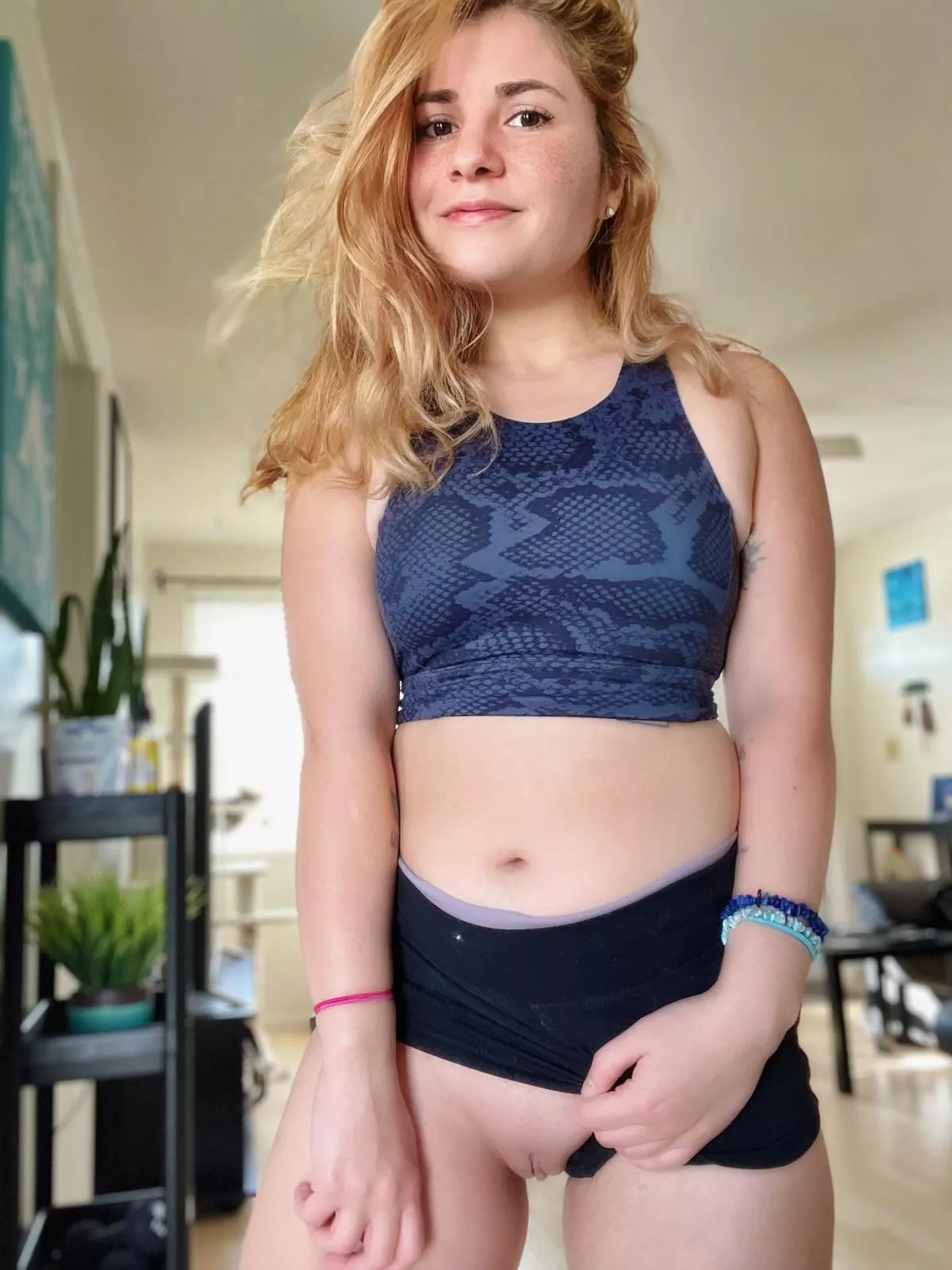 soft under my shorts