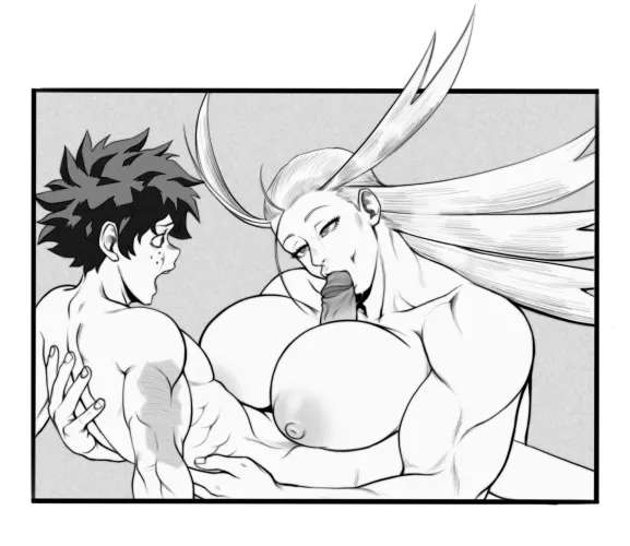 Star and Stripe's tit job (@Hactionn)