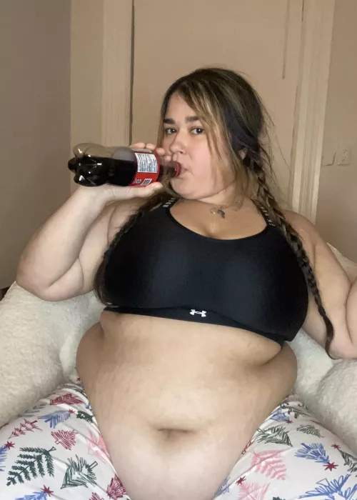 the irony of the sports bra 😅