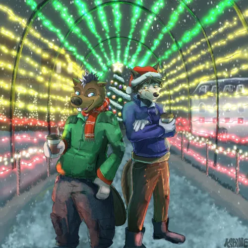 There's no one else I'd rather (art by me @klainesart)